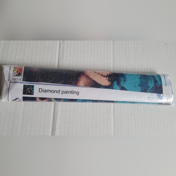 3D Diamond Painting Kits for Adults and Kids, Skull Witch and Cat Girl T231,35cm - Picture 4 of 13